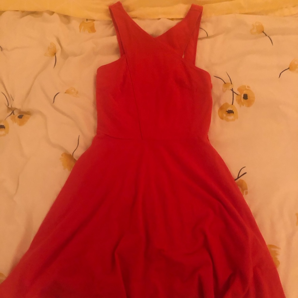 Hollister Dress Red/Orange